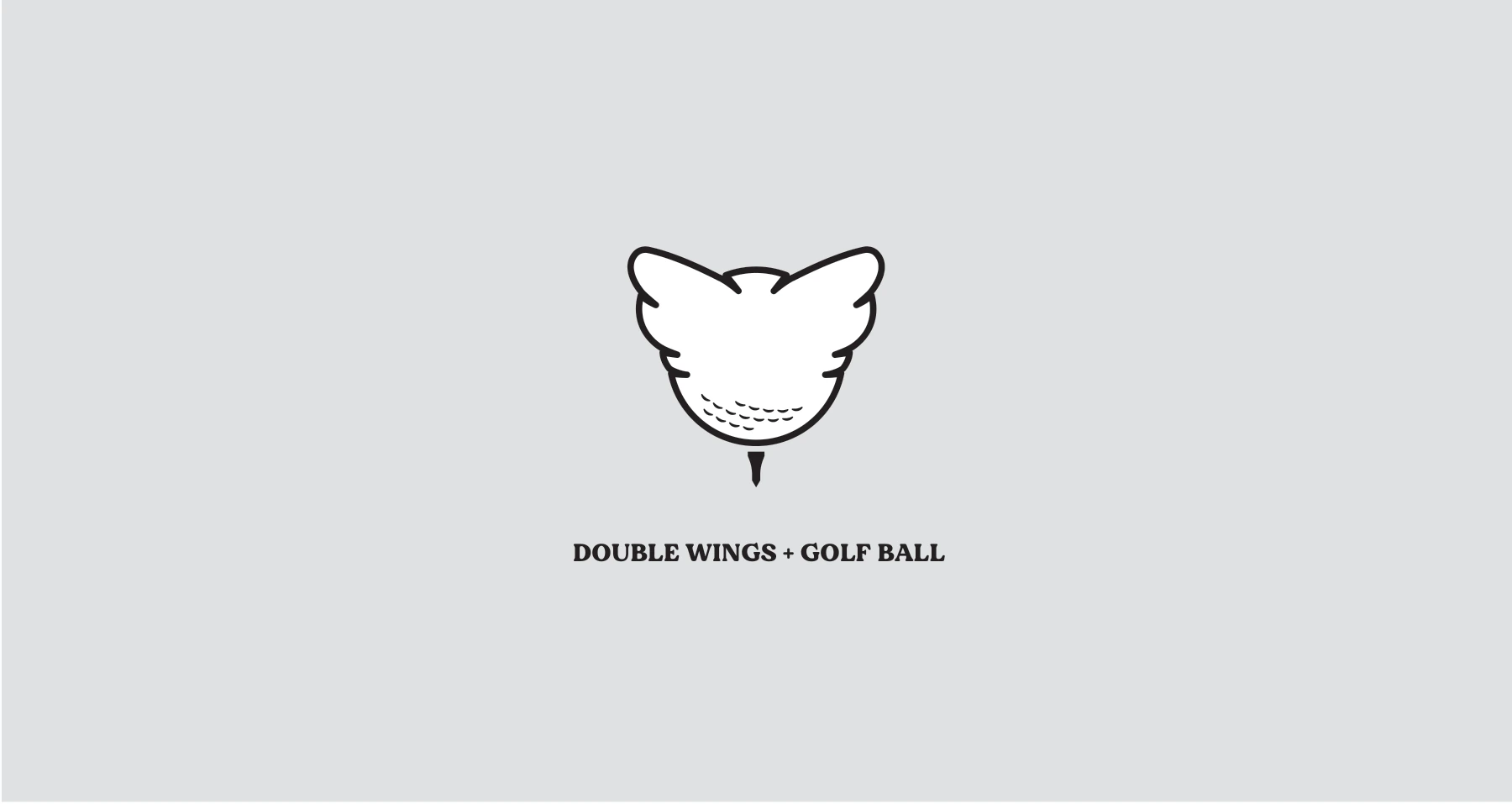 Double-wing and golf-ball symbol concept